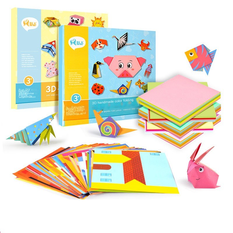 Kids DIY Colorful Origami Kit