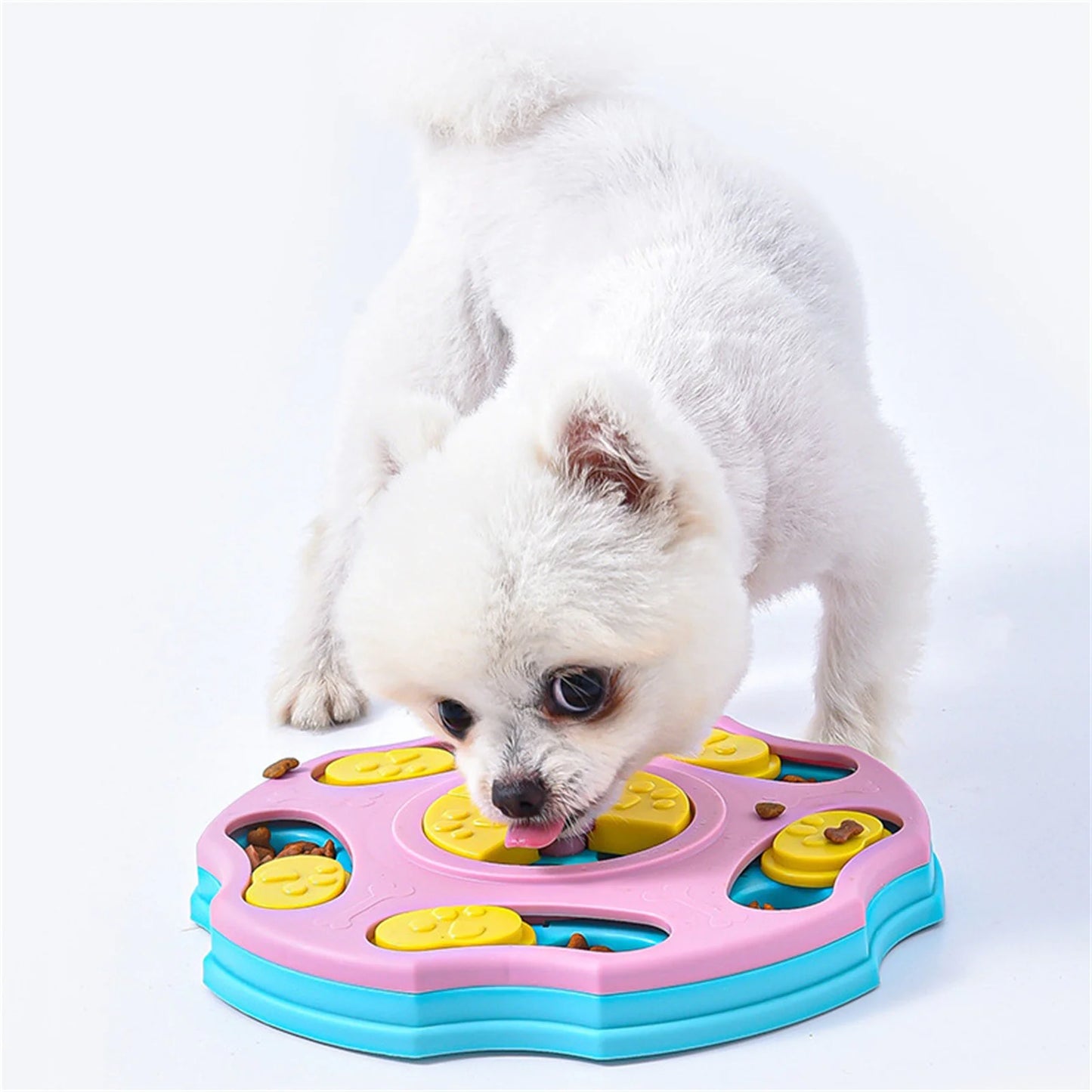 Smart Puzzle Dog Feeder Bowl