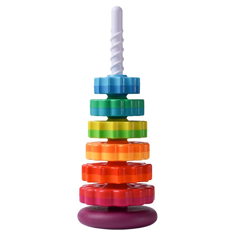 Bright Beginnings Rotating Tower Toy