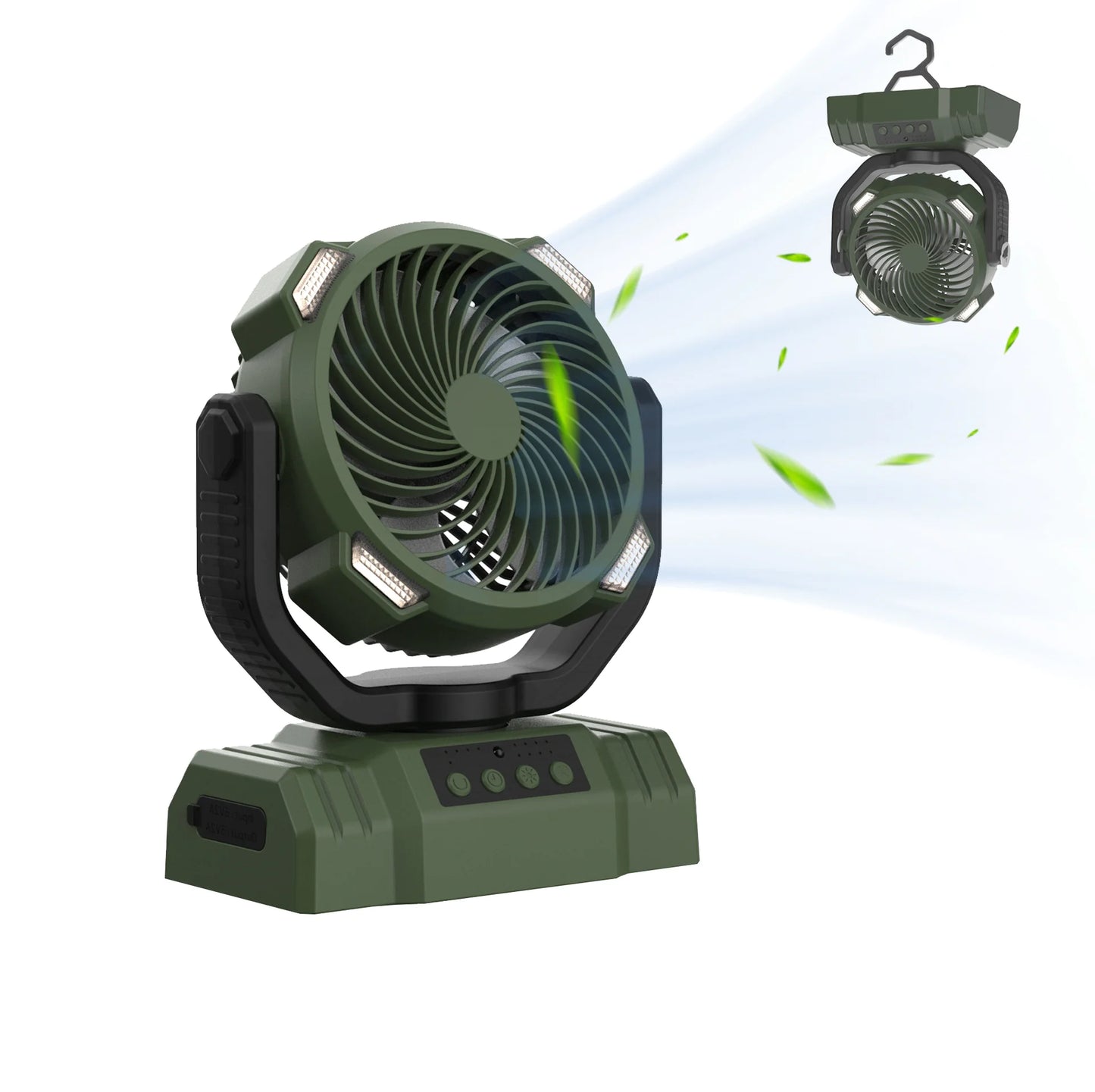 3-in-1 Outdoor Camping Power Fan