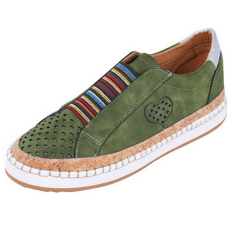 Chic Heart Casual Flats for Women