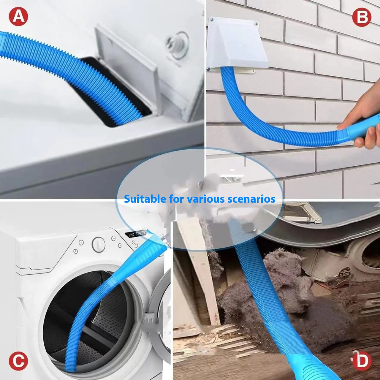 Dryer Vent Brush Kit