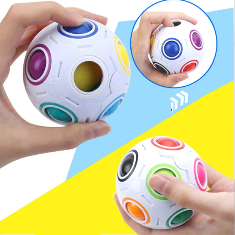 Puzzle Rainbow Stress Ball