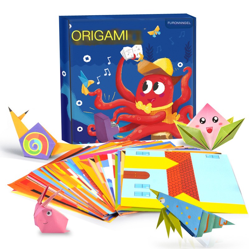 Kids DIY Colorful Origami Kit