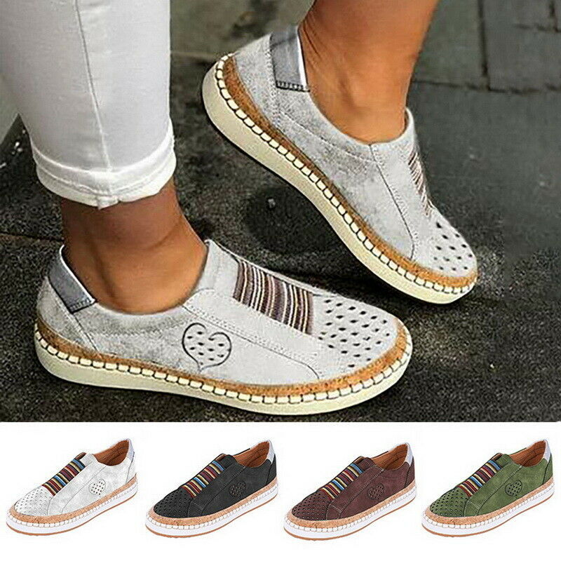 Chic Heart Casual Flats for Women