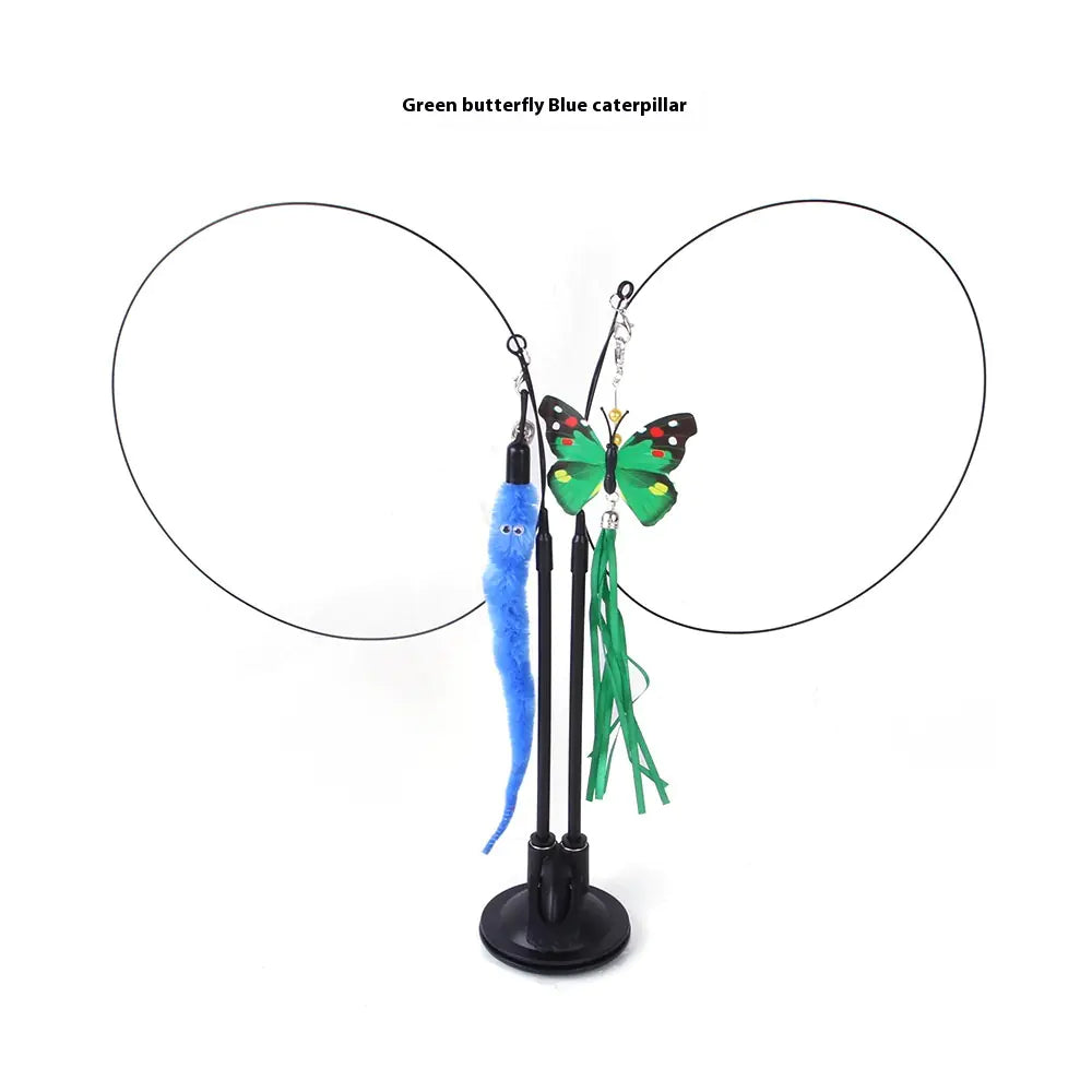 Colorful Cat Sucker Toy