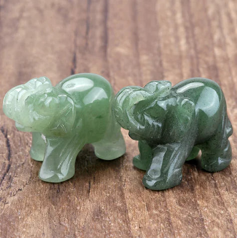 Chic Elephant Stone Sculpture