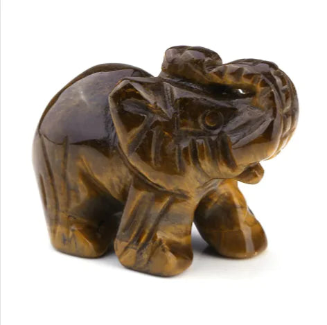 Chic Elephant Stone Sculpture