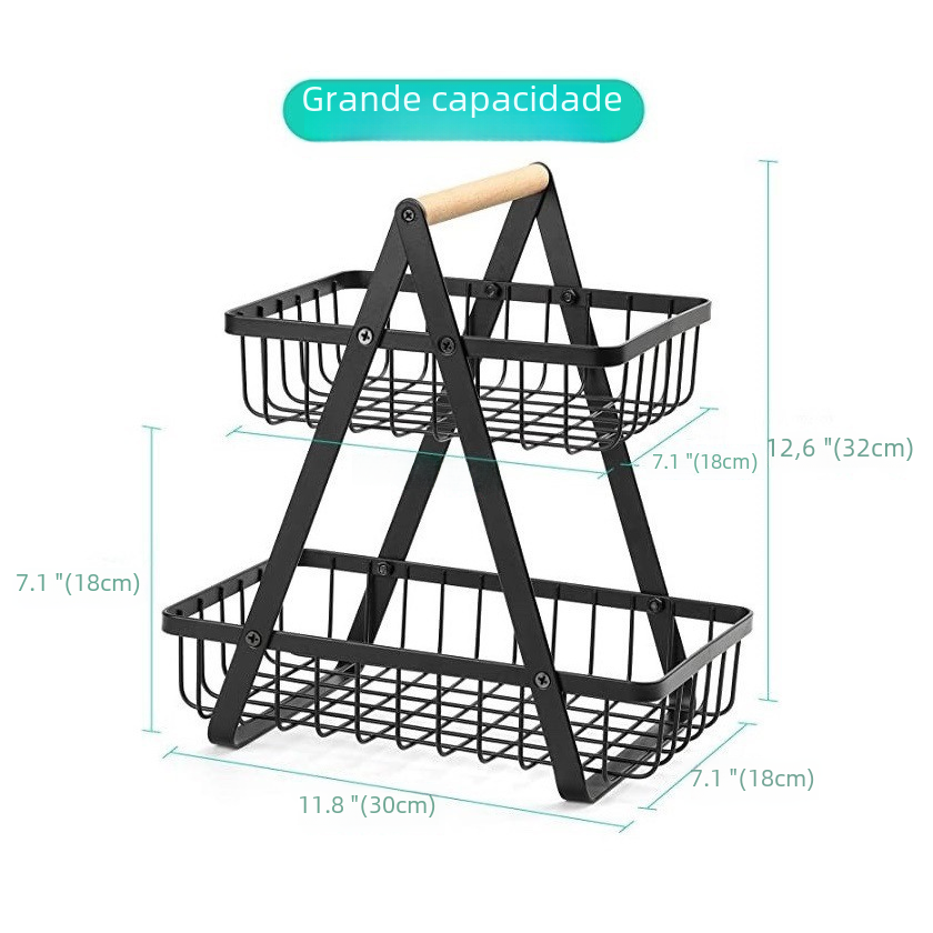 Modern Nordic Kitchen Basket
