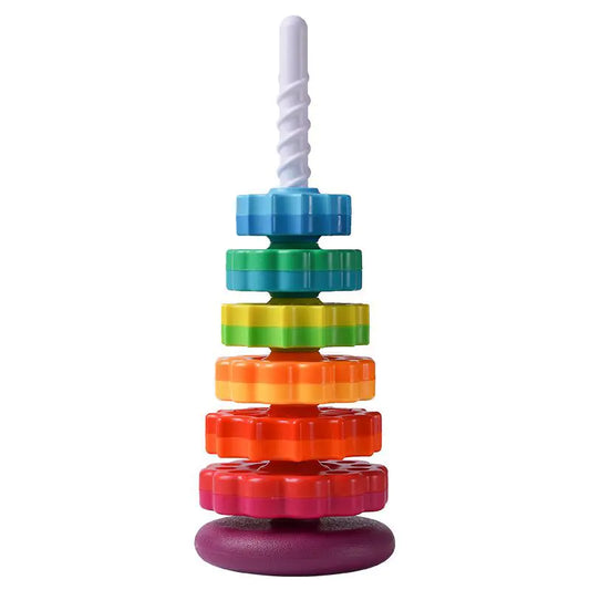 Bright Beginnings Rotating Tower Toy