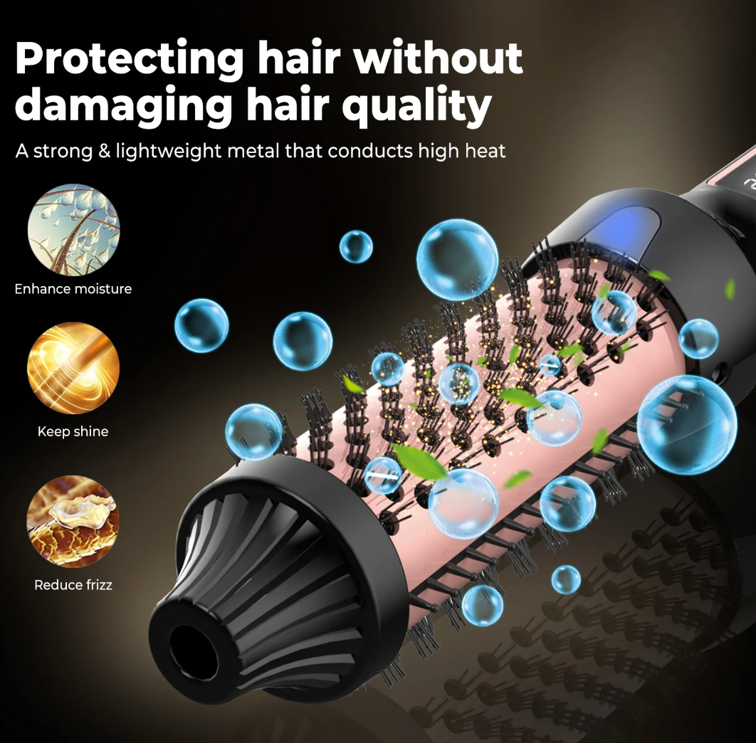 Hair Straightening & Curling Comb