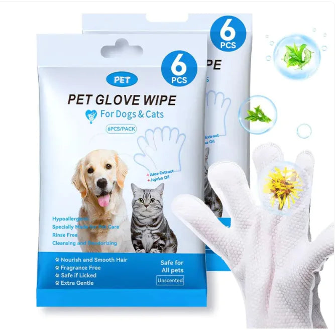 Complete Pet Clean Gloves & Wipes