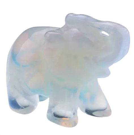 Chic Elephant Stone Sculpture