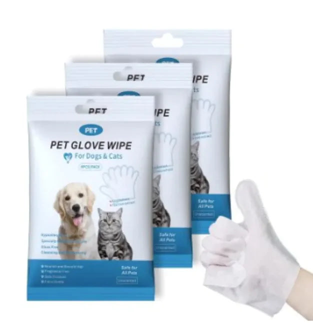 Complete Pet Clean Gloves & Wipes